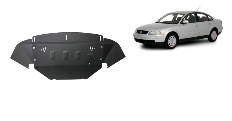 Acier plaque couvercle cache protection moteur Volkswagen Passat (1997-2000)