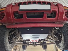 Acier plaque couvercle cache protection moteur Jeep Cherokee (2001-2008)