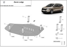 Stalowa Osłona zbiornika paliwa Dacia Lodgy (2012-2022)