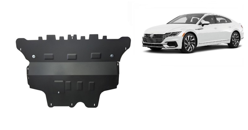 Acier plaque couvercle cache protection réservoir de carburant Volkswagen Amarok (2017-2026)