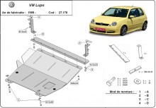 Acier plaque couvercle cache protection moteur Volkswagen New Beetle (1999-2005)