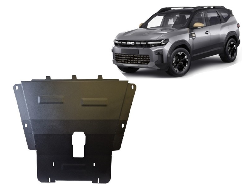 Stalowa Osłona pod silnik Dacia Bigster - 4x2 4x4 (2025-2026)