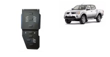 Acier plaque couvercle cache protection boîte de vitesses Mitsubishi L200 (2005-2015)