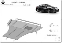 Acier plaque couvercle cache protection moteur Renault Clio 3 (2010-2015)
