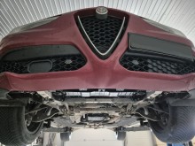 Acier plaque couvercle cache protection moteur Alfa Romeo Stelvio (2016-2026)