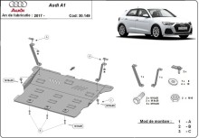 Stalowa Osłona pod silnik Audi A1 (2017-2026)