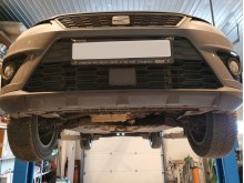 Acier plaque couvercle cache protection moteur Seat Alhambra (2017-2026)