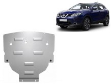 Aluminium plaque couvercle cache protection moteur Nissan Qashqai (2013-2021)