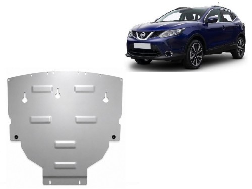 Stalowa Osłona pod silnik Nissan Qashqai J11 Aluminium (2013-2021)