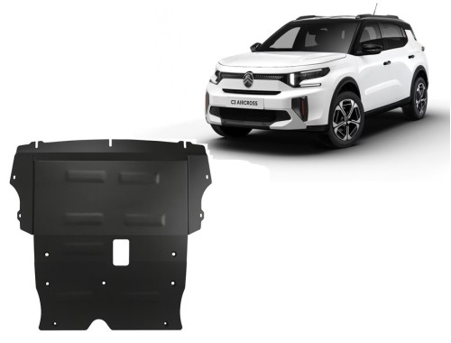 Stalowa Osłona pod silnik Citroen C3 Aircross (2024-2026)