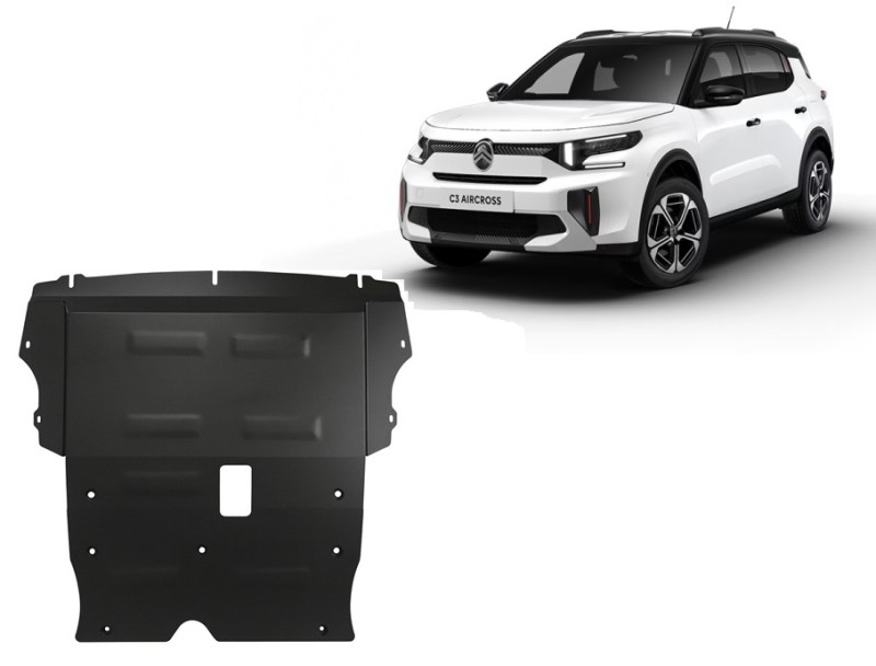 Stalowa Osłona pod silnik Citroen C3 Aircross (2024-2026)