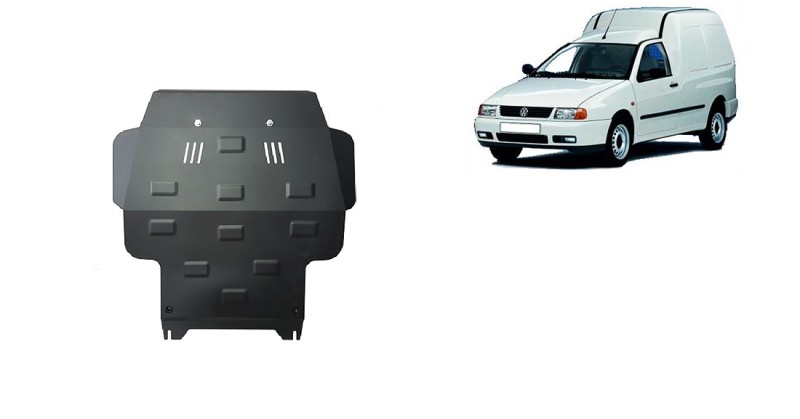 Acier plaque couvercle cache protection moteur VW Caddy (1991-2003)