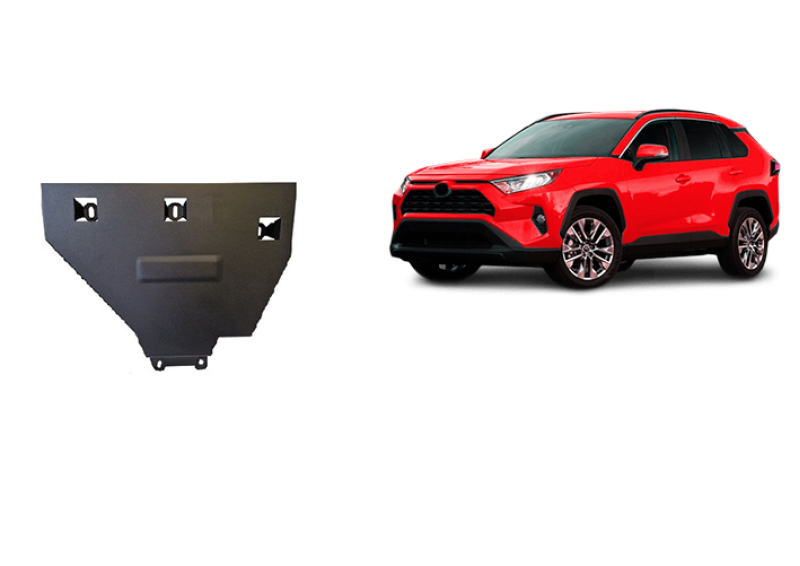 Acier plaque couvercle cache protection différentiel Toyota RAV 4 (2018-2025)