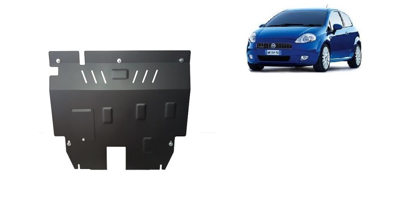 Acier plaque couvercle cache protection moteur Fiat Grande Punto (2006-2018)