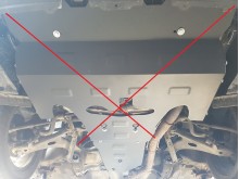 Acier plaque couvercle cache protection boîte de vitesses Subaru Legacy (2003-2009)