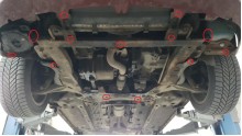 Acier plaque couvercle cache protection moteur Alfa Romeo 159 (2004-2011)