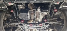 Acier plaque couvercle cache protection moteur Ssangyong Musso Grand (2022-2026)