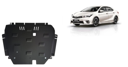 Acier plaque couvercle cache protection moteur Toyota Corolla (2013-2018)