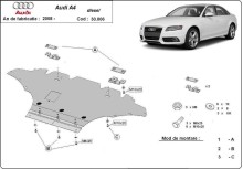 Stalowa Osłona pod silnik Audi A4 B8 All Road, diesel (2008-2014)