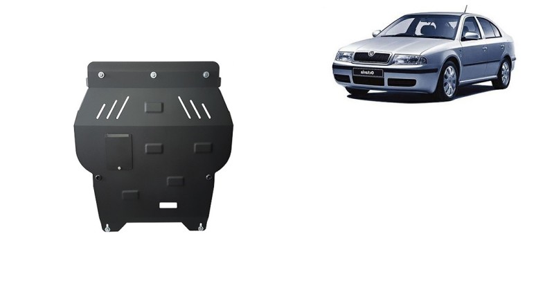 Acier plaque couvercle cache protection moteur Skoda Octavia Tour (1998-2010)