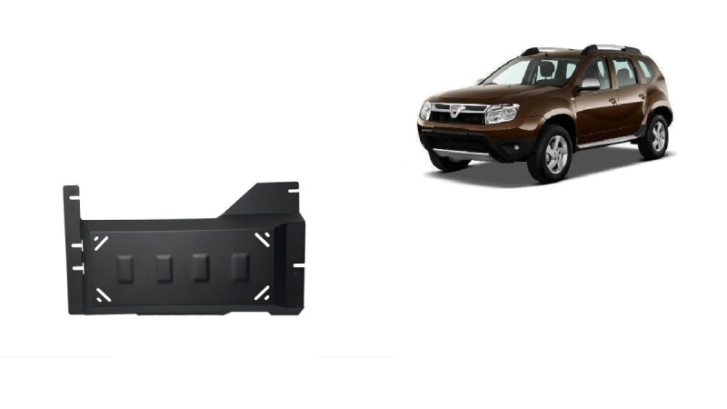 Acier plaque couvercle cache protection de FAP DPF Dacia Duster (2010-2013)