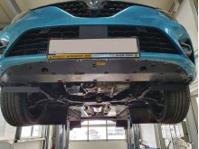 Acier plaque couvercle cache protection moteur Renault Clio 2 (2019-2025)
