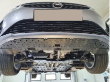 Acier plaque couvercle cache protection moteur Opel Corsa D (2019-2026)
