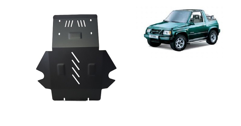 Acier plaque couvercle cache protection moteur Toyota Corolla Cross (1988-1999)