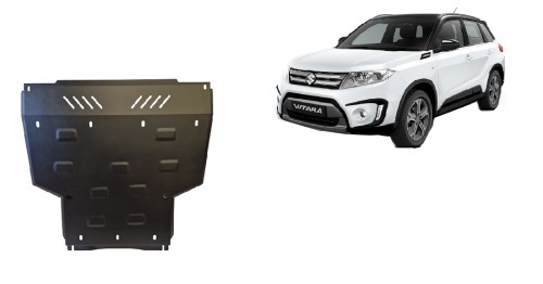 Acier plaque couvercle cache protection moteur Suzuki Vitara (2023-2026)
