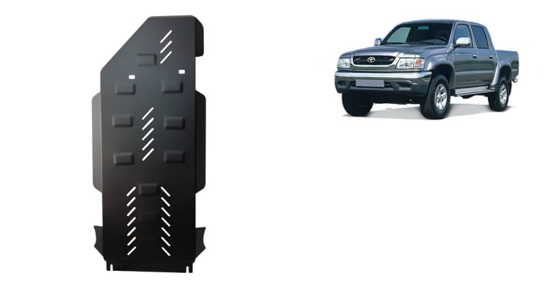 Acier plaque couvercle cache protection moteur Toyota Hilux (2000-2004)