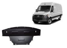 Acier plaque couvercle cache protection moteur Mercedes Sprinter (2024-2026)