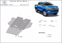 Stalowa Osłona skrzyni biegów Toyota Hilux Revo (2016-2026)