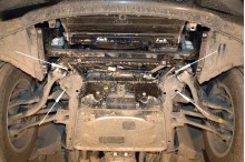 Acier plaque couvercle cache protection de radiateur BMW X3 (2003-2010)