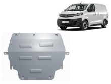 Aluminium plaque couvercle cache protection moteur Opel Vauxhall Vivaro (2019-2026)