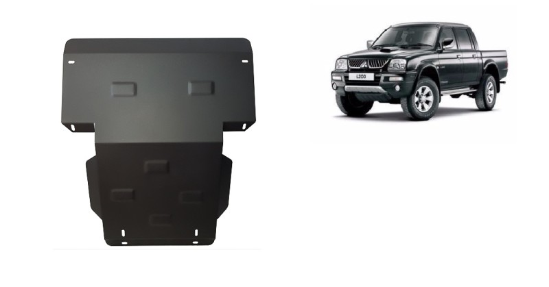 Acier plaque couvercle cache protection moteur Mitsubishi Lancer (1998-2007)