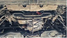 Acier plaque couvercle cache protection moteur Tesla Model Y (2024-2026)