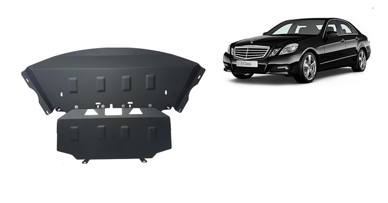 Acier plaque couvercle cache protection moteur Mercedes E-Classe (2009-2016)