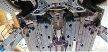 Acier plaque couvercle cache protection catalyseur Toyota Corolla (2002-2007)