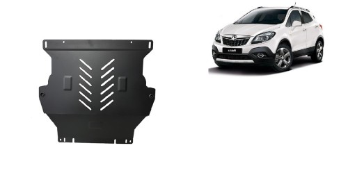 Acier plaque couvercle cache protection moteur Opel Vauxhall Mokka X (2012-2019)