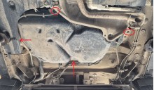 Stalowa Osłona zbiornika paliwa Dacia Sandero (2021-2026)