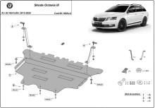 Aluminium Osłona pod silnik Skoda Octavia 3 (2013-2020)