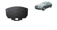 Stalowa Osłona pod silnik BMW Seria 5 E60/E61 standardowy przedni zderzak (2003-2010)