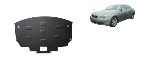 Stalowa Osłona pod silnik BMW Seria 5 E60/E61 standardowy przedni zderzak (2003-2010)