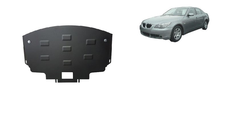 Stalowa Osłona pod silnik BMW Seria 5 E60/E61 standardowy przedni zderzak (2003-2010)