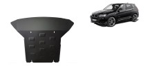 Acier plaque couvercle cache protection moteur BMW X3 - F25 (2010-2017)
