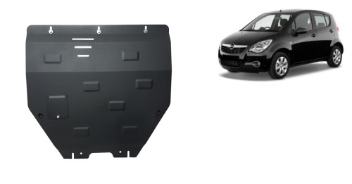 Acier plaque couvercle cache protection moteur Opel Astra L (2007-2014)