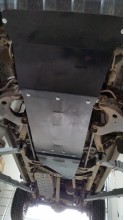 Acier plaque couvercle cache protection boîte de vitesses Nissan Navara (1997-2004)