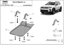 Aluminium - Osłona dyferencjału Dacia Bigster 4x4 (2025-2026)