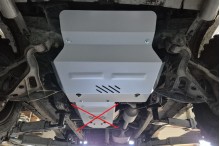 Aluminium Osłona pod silnik Chevrolet Tracker (1999-2005)