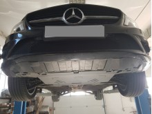 Acier plaque couvercle cache protection moteur Mercedes A-Class (2012-2019)